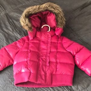 Pink Puffer Jacket